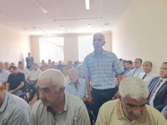 Goranboyda növbəti səyyar qəbul Tatarlı kəndində keçirildi