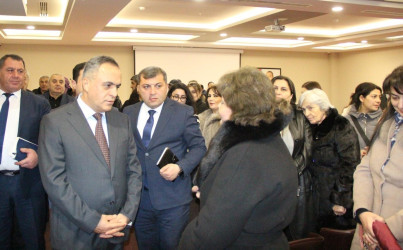 Goranboy şəhərində səyyar qəbul keçirildi