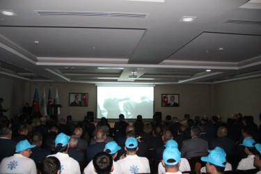 Goranboyda Ümummilli lider Heydər Əliyevin anadan olmasının 103 illiynə həsr olunmuş "Heydər Əliyev siyasəti kontekstində gənclər" adlı gənclər düşərgəsi təşkil edildi