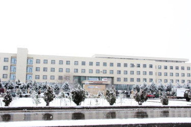 "Gənclər Paytaxtı" Goranboyun qarlı mənzərəsi