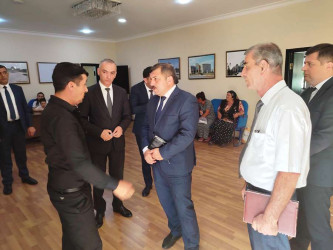 Goranboy rayon İcra Hakimiyyətində vətəndaşların müraciətləri dinlənildi