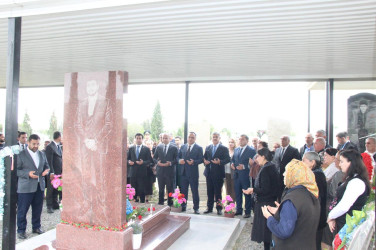 “27 sentyabr-Anım Günü”nün beşinci ildönümü ilə bağlı Tap Qaraqoyunluda şəhidlərimizin məzarları ziyarət olundu
