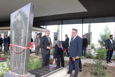 “27 sentyabr-Anım Günü”nün beşinci ildönümü ilə bağlı Səfikürd Şəhidlər Xiyabanında şəhidlərimizin məzarları ziyarət olundu