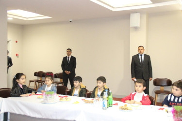 Novruz və Ramazan bayramları münasibətilə şəhid övladları ilə bayram tədbiri keçirildi