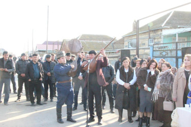 Goranboyda şəhid ailələri ilə birgə od çərşənbəsi qeyd edildi