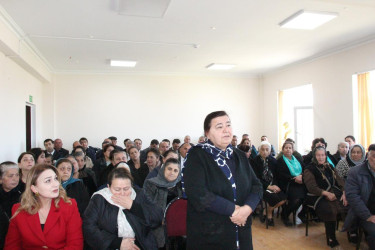 Tap Qaraqoyunlu kəndində keçirildi səyyar qəbul keçirildi