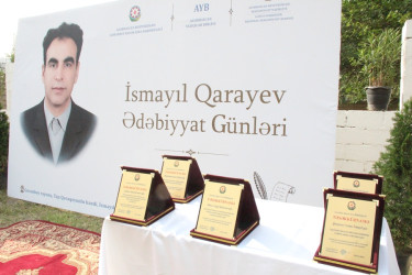 Goranboyda “İsmayıl Qarayev Ədəbiyyat Günləri” adlı ədəbi-bədii gecə keçirildi