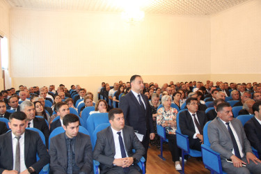Goranboy Rayon İcra Hakimiyyəti başçısı yanında Şuranın növbəti iclası keçirildi