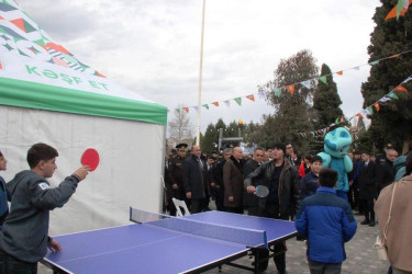 Goranboy şəhərində “Goranboy 2026-Gənclər Paytaxtı" layihəsinin açılış mərasimi keçirildi, GəncFest təşkil olundu