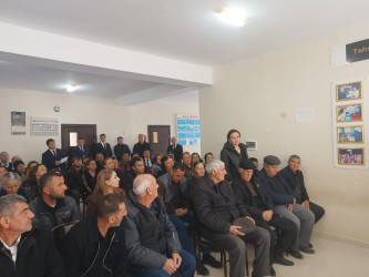 Təklə kəndində səyyar qəbul keçirildi
