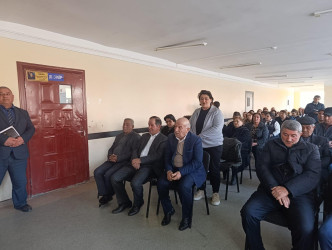 Hazırəhmədli kəndində səyyar qəbul keçirildi