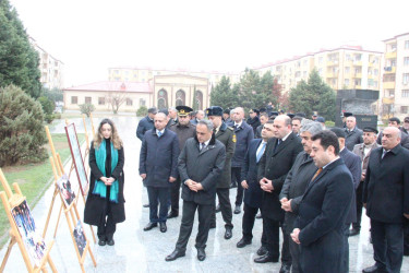 Goranboyda, Xocalı soyqırımı faciəsinin 34-cü ildönümü ilə bağlı, ümumrayon tədbiri keçirildi