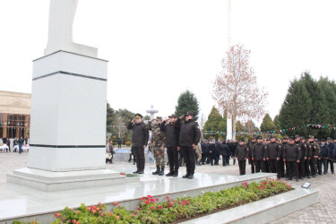 Goranboyda, “Konstitusiya və Suverenlik İli” çərçivəsində, 31 Dekabr-Dünya Azərbaycanlılarının  Həmrəyliyi Günü və 2026-cı ilin gəlişi ilə bağlı, tədbir keçirildi