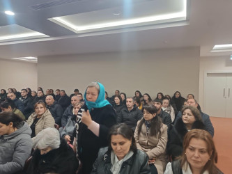 Goranboy şəhərində səyyar qəbul keçirildi