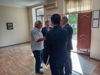 Goranboy rayon İcra Hakimiyyətində vətəndaşların müraciətləri dinlənildi