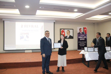 “2 fevral - Azərbaycan Gəncləri Günü” ilə bağlı tədbir keçirildi