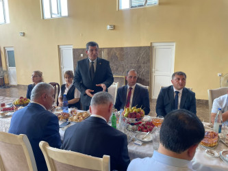 Goranboyda ağsaqqallara ehtiram ənənəsi davam etdirilir