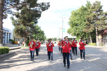 Goranboyda XXIX “Şahin” Hərbi-İdman oyununun final mərhələsi təntənəli şəkildə keçirildi