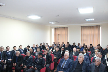 Goranboyda növbəti səyyar qəbul Səmədabad kəndində keçirildi