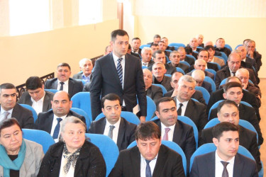 Goranboy RİH Başçısı yanında Şuranın növbəti iclası keçirildi