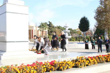 Goranboyda Yeni Azərbaycan Partiyasının təsis edilməsinin 33-cü ildönümünə həsr olunmuş tədbir