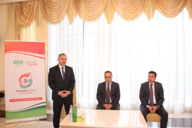 "Goranboy 2026-Gənclər Paytaxtı" ümumrayon tədbirləri çərçivəsində, Heydər Əliyev Mərkəzində bir qrup fəal gənclərlə görüş keçirildi
