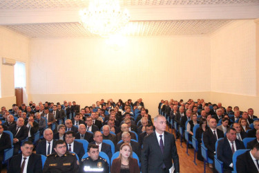 Goranboyda, “2025-ci ildə rayonun ictimai-siyasi,sosial-iqtisadi və mədəni inkişafı sahələrində görülmüş işlər və cari ildə qarşıda duran vəzifələr barədə” RİH Başçısının illik hesabat iclası keçirildi