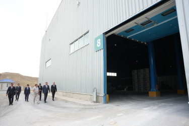 Goranboyda “Konstralab İndustries” QSC-yə məxsus zavodun fəaliyyətinə baxış keçirildi