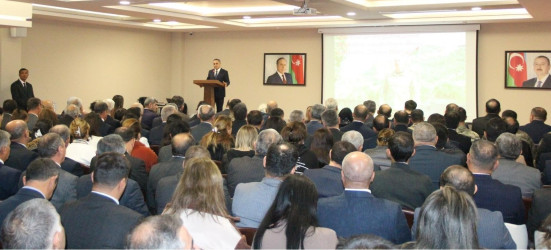 Goranboyda “08 noyabr-Zəfər Günü”nə həsr olunmuş, “Azərbaycan Respublikasının Prezidenti cənab İlham Əliyev-Qələbənin, Zəfərin memarı” adlı konfrans keçirildi