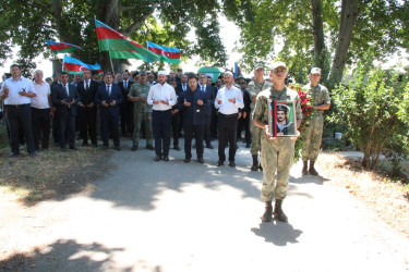 Goranboy rayonunda Birinci Qarabağ müharibəsinin itkin şəhidinin dəfn mərasimi keçirildi