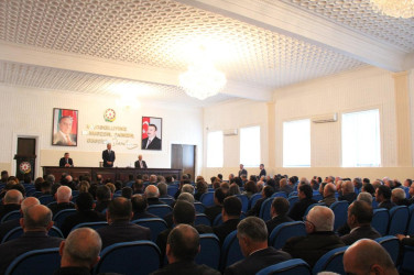 Goranboy rayon İcra Hakimiyyəti Başçısı yanında Şuranın növbəti iclası keçirildi