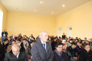 Borsunlu kəndində səyyar qəbul keçirildi