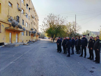 Goranboyda 5 mərtəbəli binada qəzayla bağlı yaranmış vəziyyət nəzarətdədir