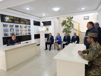 Goranboy rayon İcra Hakimiyyətində vətəndaşlar qəbul edildi, müraciətləri dinlənildi