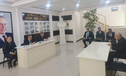 Goranboy rayon İcra Hakimiyyətində vətəndaşların müraciətləri dinlənildi