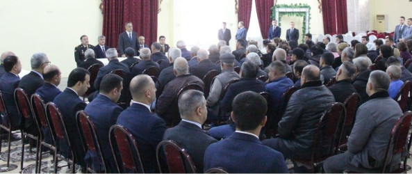 Düzqışlaq kəndində səyyar qəbul keçirildi