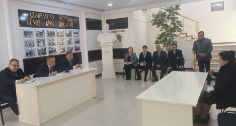 Goranboy rayon İcra Hakimiyyətində vətəndaşların müraciətləri dinlənildi