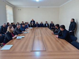 Goranboy rayon İcra Hakimiyyətində vətəndaşların müraciətləri dinlənildi