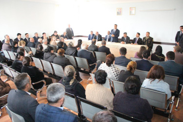 Fəxralı kəndində səyyar qəbul keçirildi