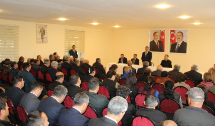 Veyisli kəndində səyyar qəbul keçirildi