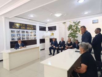 Goranboy Rayon İcra Hakimiyyətində vətəndaşların növbəti qəbulu keçirildi