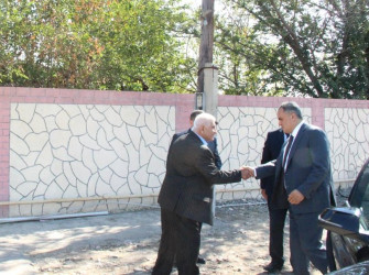 “Konstitusiya və Suverenlik İli” tədbirləri çərçivəsində, “27 sentyabr-Anım Günü” ərəfəsində Goranlı kəndində şəhid ailələri ilə görüş keçirildi
