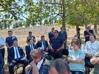 Mənəşli kəndində səyyar qəbul keçirildi