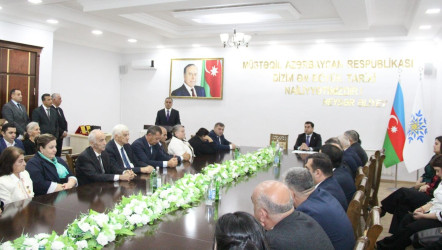 Goranboyda Yeni Azərbaycan Partiyasının təsis edilməsinin 33-cü ildönümünə həsr olunmuş tədbir