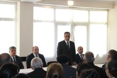 Goranboyda növbəti səyyar qəbul Məşədiqaralar kəndində keçirildi