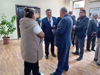 Goranboy rayon İcra Hakimiyyətində vətəndaşların müraciətləri dinlənildi