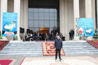 Goranboyda, “Konstitusiya və Suverenlik İli” çərçivəsində, 31 Dekabr-Dünya Azərbaycanlılarının  Həmrəyliyi Günü və 2026-cı ilin gəlişi ilə bağlı, tədbir keçirildi