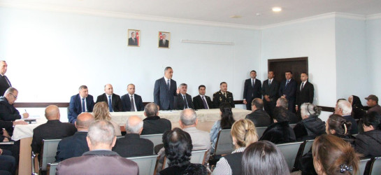 Fəxralı kəndində səyyar qəbul keçirildi