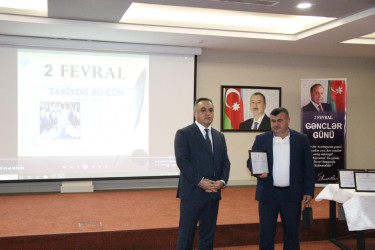 “2 fevral - Azərbaycan Gəncləri Günü” ilə bağlı tədbir keçirildi