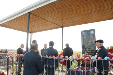 Xoylu və Yolqulular kəndlərində şəhidlərimizin məzarları ziyarət edildi